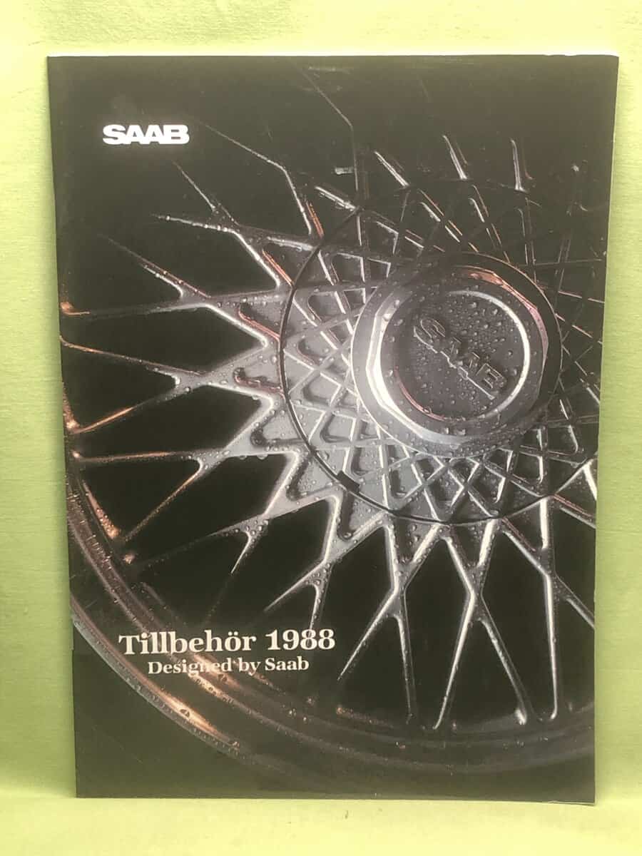 Tillbehör 1988 - Designed by Saab