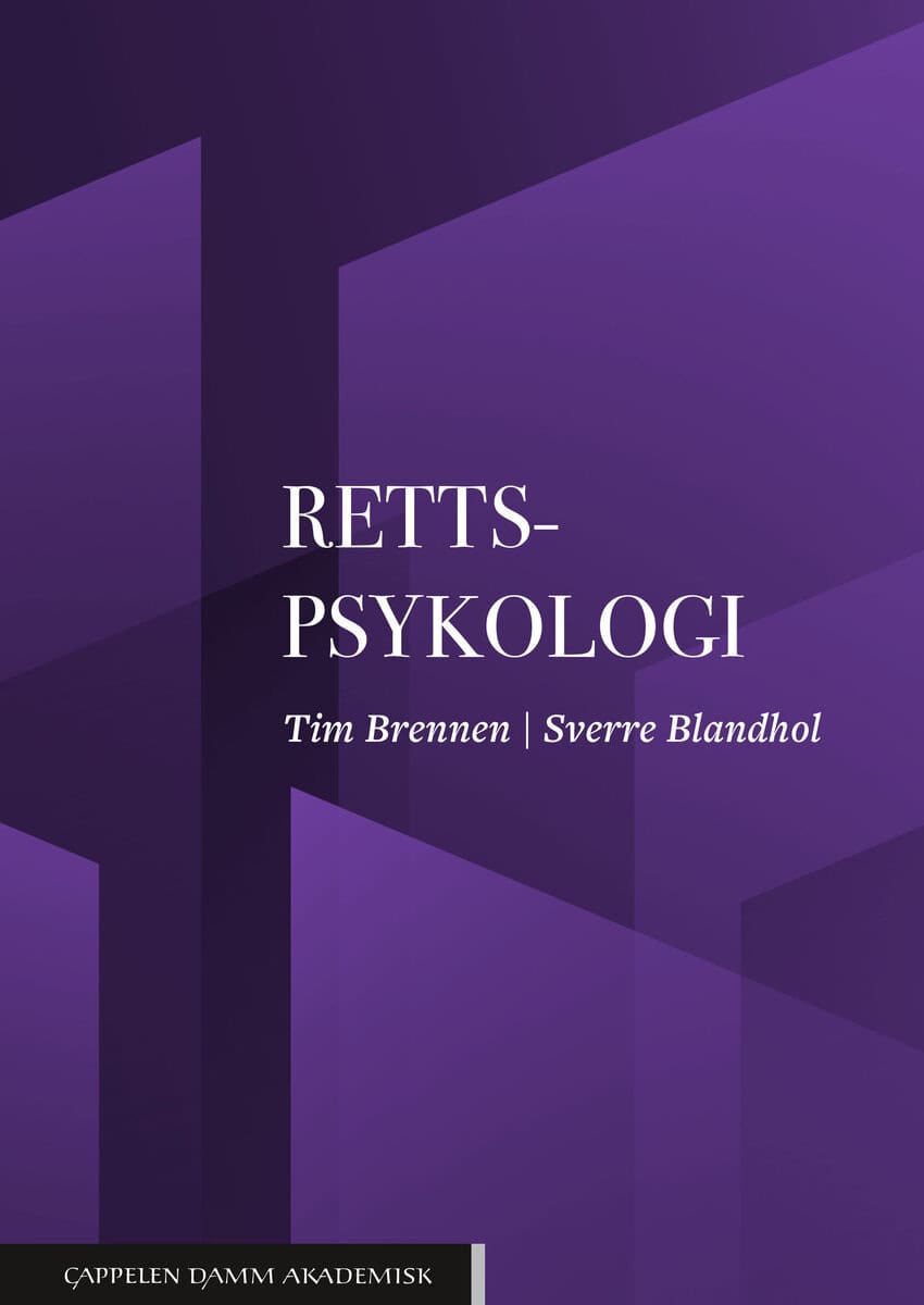 Brennen, Tim ; Blandhol, Sverre : Rettspsykologi