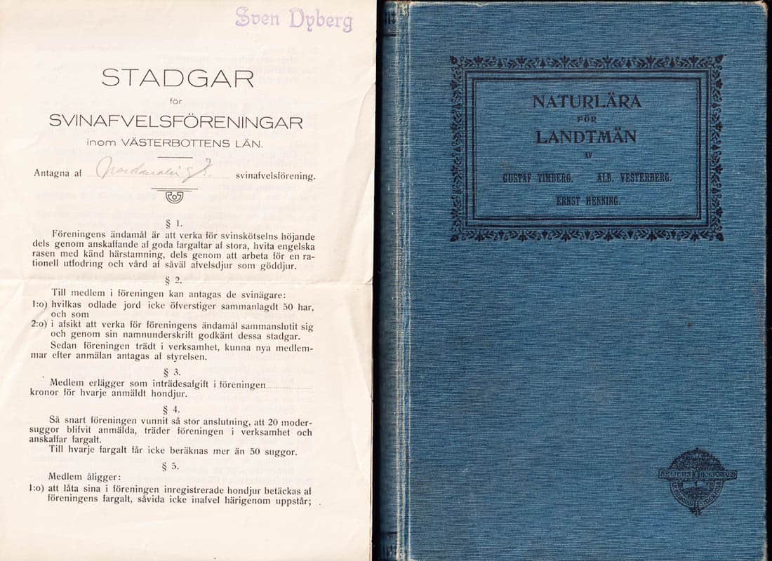 Timberg, Gustaf (1859-1926) ; Vesterberg, Karl Albert (1863-1927) ; Henning, Ernst (1857-1929) : Naturlära för lantmän. I. Fysik. II. Kemi och geologi. III. Botanik. IV. Zoologi (av V)
