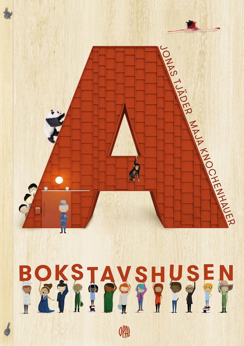 Tjäder, Jonas ; Knochenhauer, Maja : Bokstavshusen