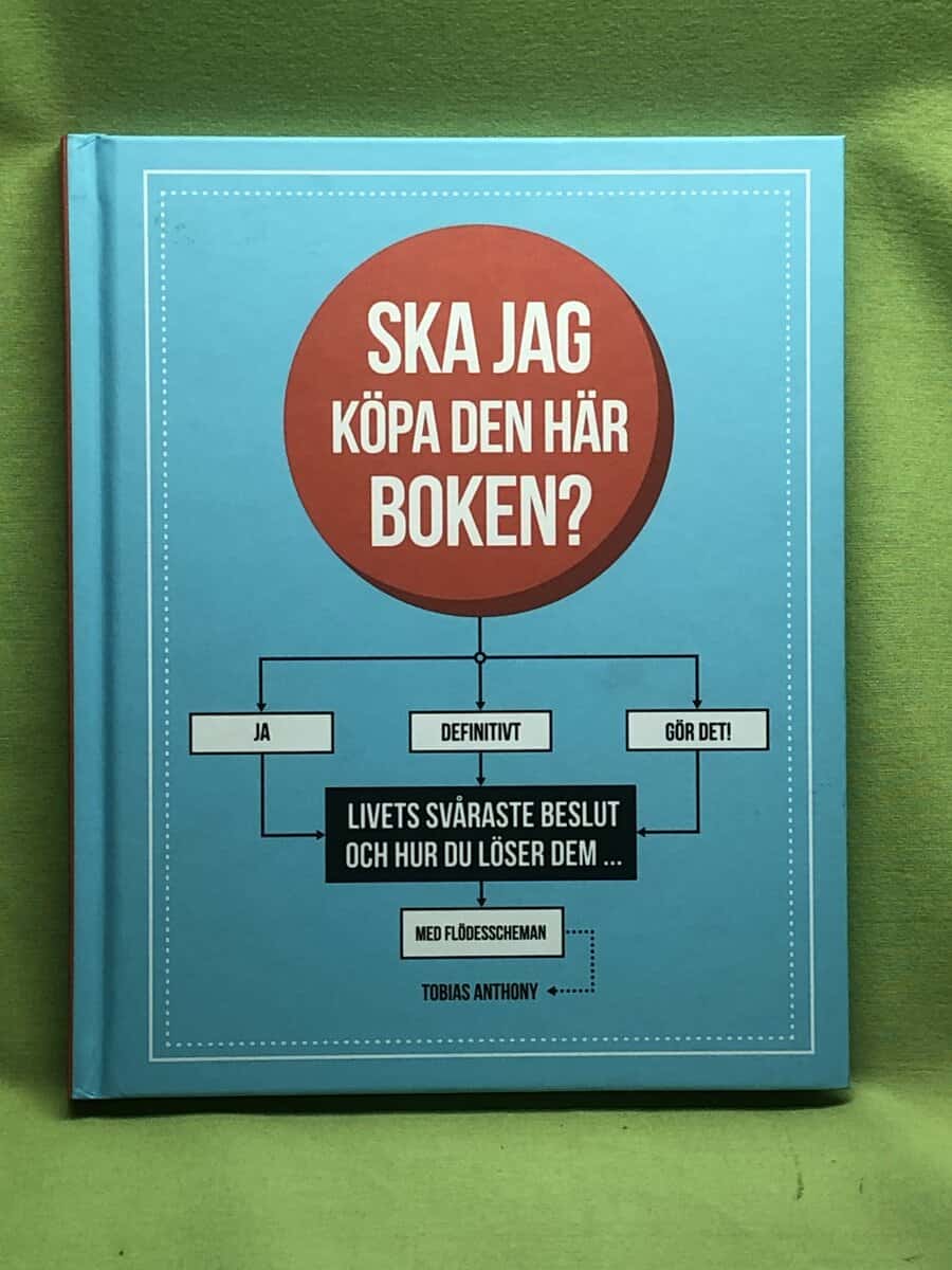Tobias Anthony : Ska jag köpa den här boken?