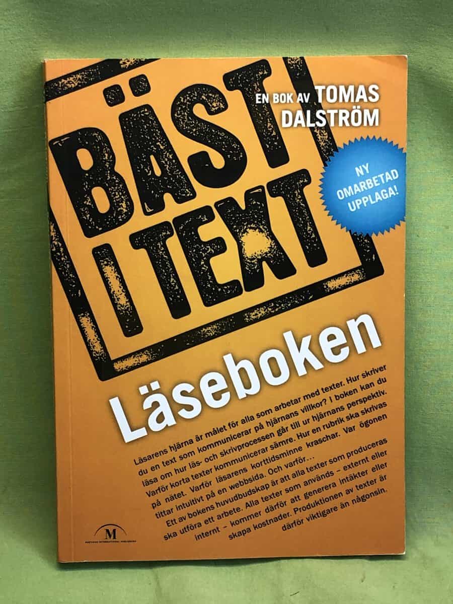 Tomas Dalström : Bäst i text