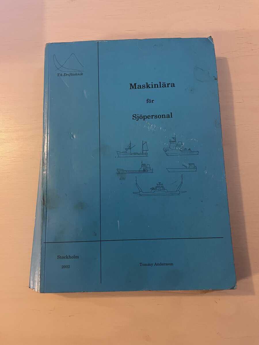 Tommy Andersson : Maskinlära för sjöpersonal