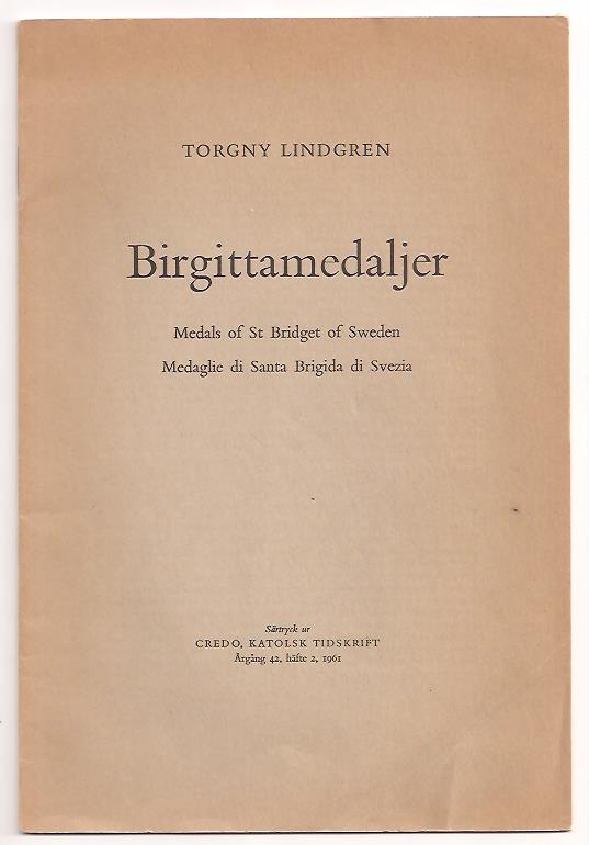 Torgny Lindgren : Birgittamedaljer