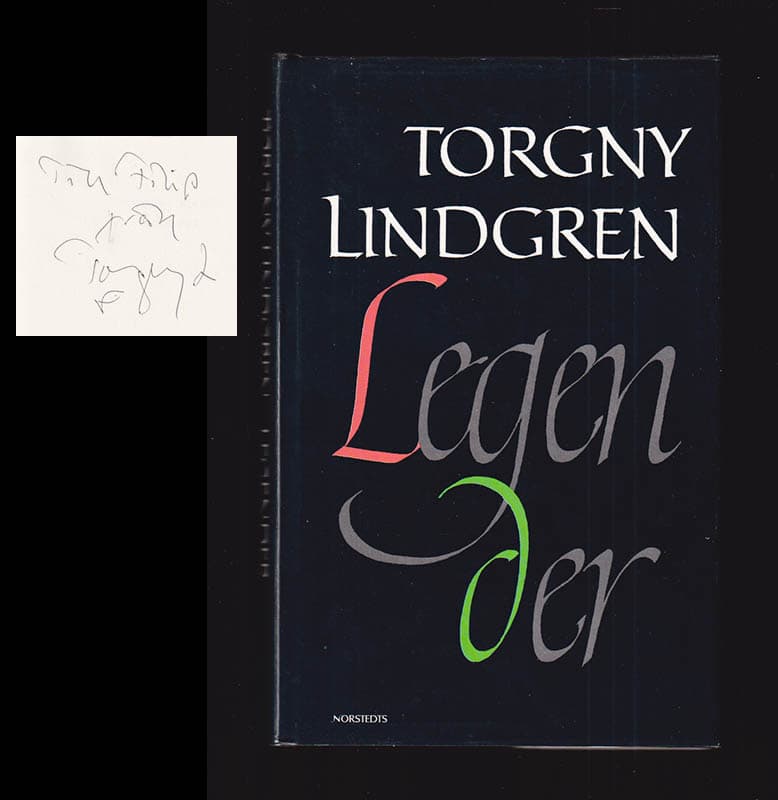 Torgny Lindgren : Legender (dedikation)