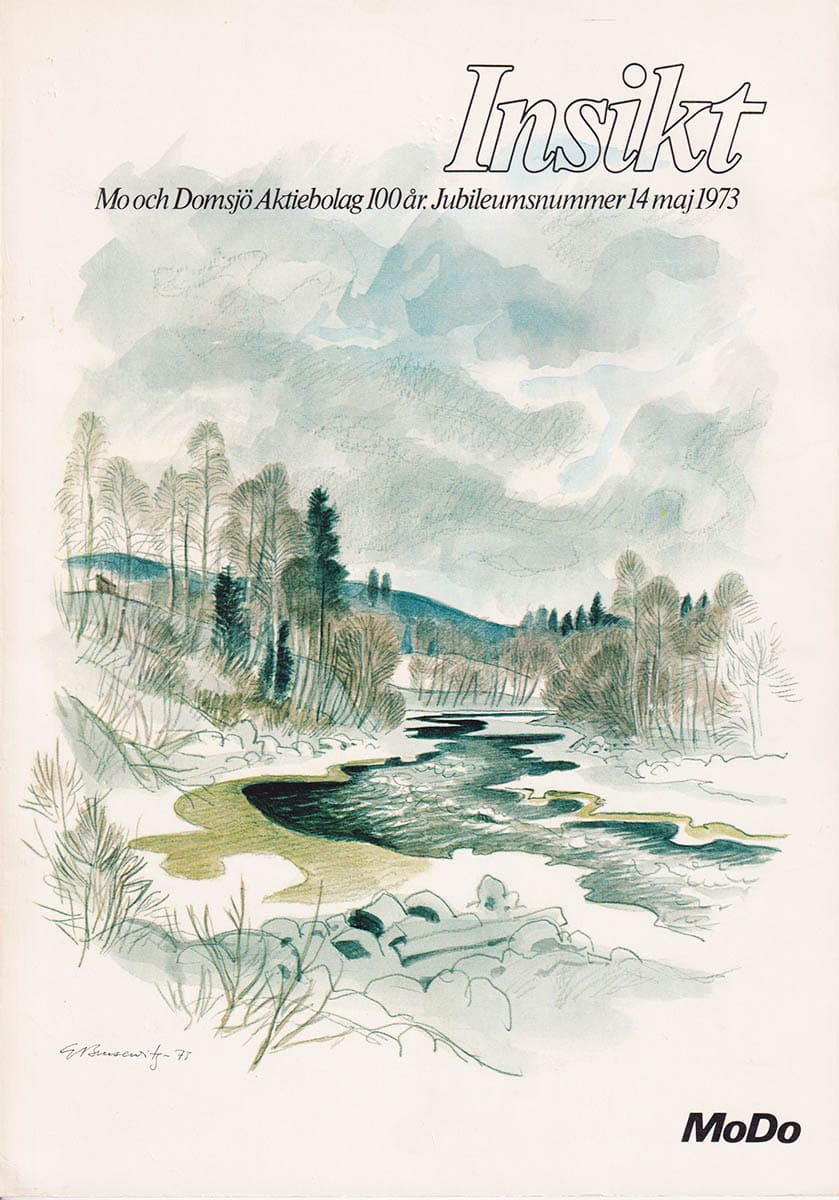 Torsten Gårdlund : Mo och Domsjö aktiebolag 100 år