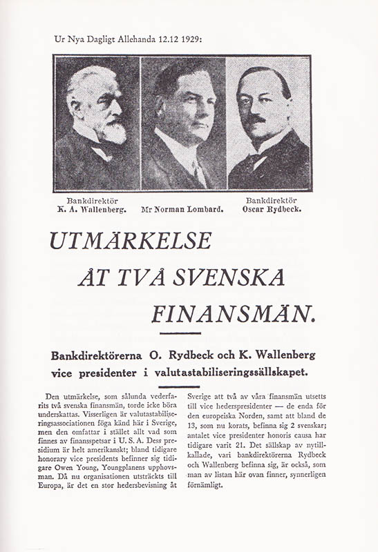 Torsten Kreuger : Spelet i bankvärlden