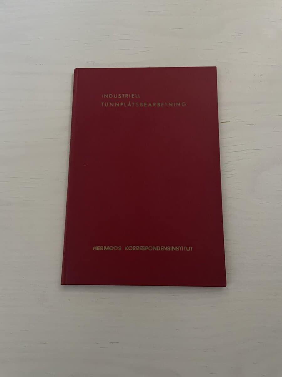 Torsten Matson : Industriell tunnplåtsbearbetning