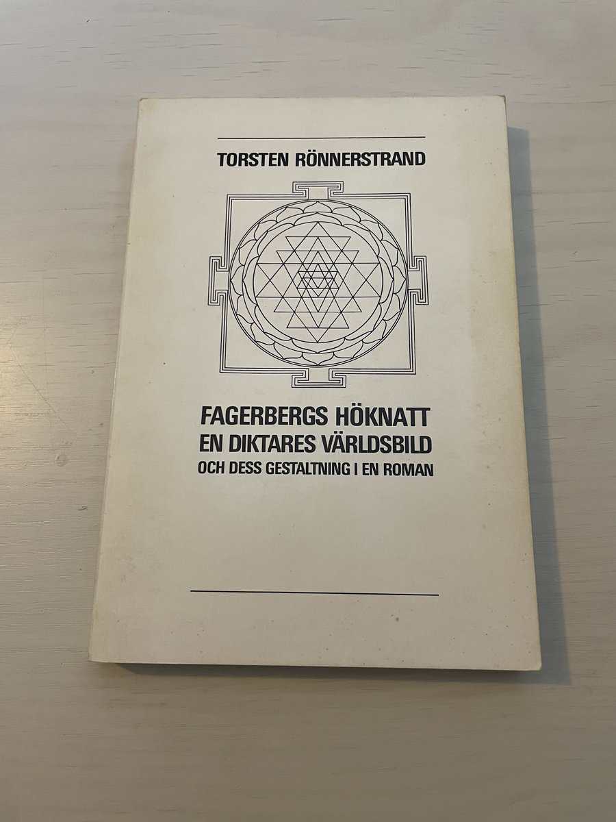 Torsten Rönnerstrand : Fagerbergs Höknatt en diktares världsbild och dess gestaltning i en roman