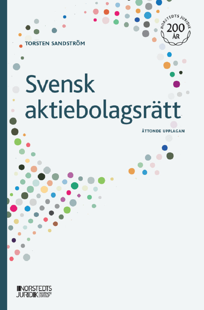 Torsten Sandström : Svensk aktiebolagsrätt