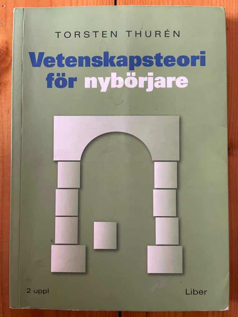 Torsten Thurén : Vetenskapsteori för nybörjare