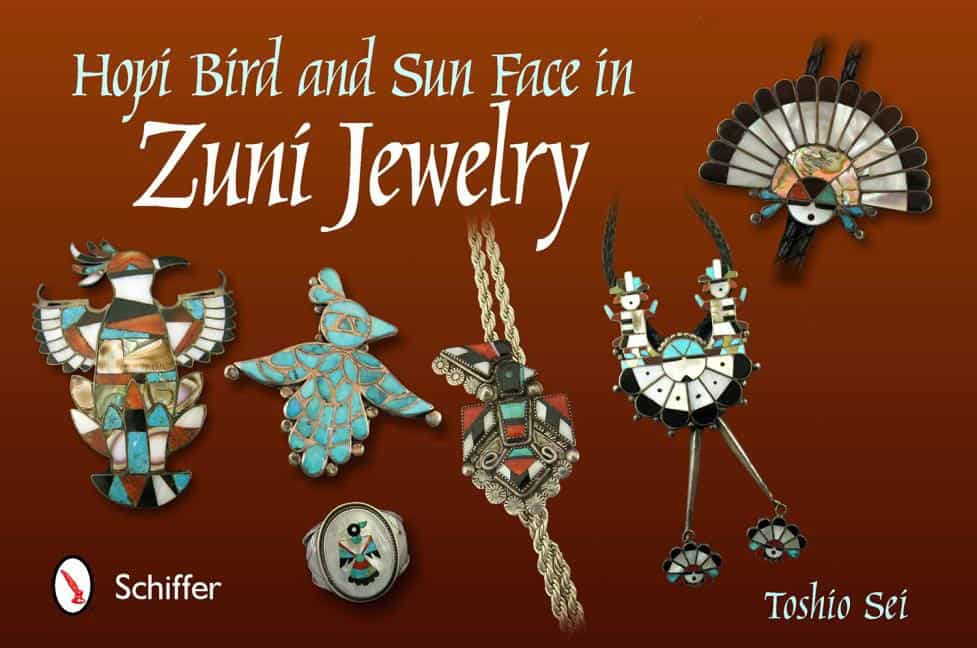 Toshio Sei : Hopi Bird And Sun Face In Zuni Jewelry