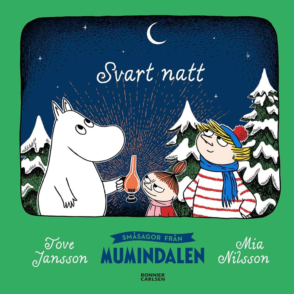 Tove Jansson : Småsagor från Mumindalen. Svart natt