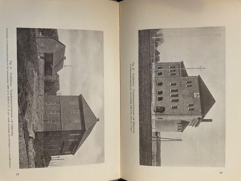 Trollhätte kraftverk 1921