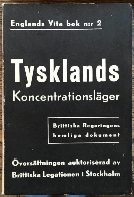 Tsklands koncentrationsläger. Englands vita bok nr 2.