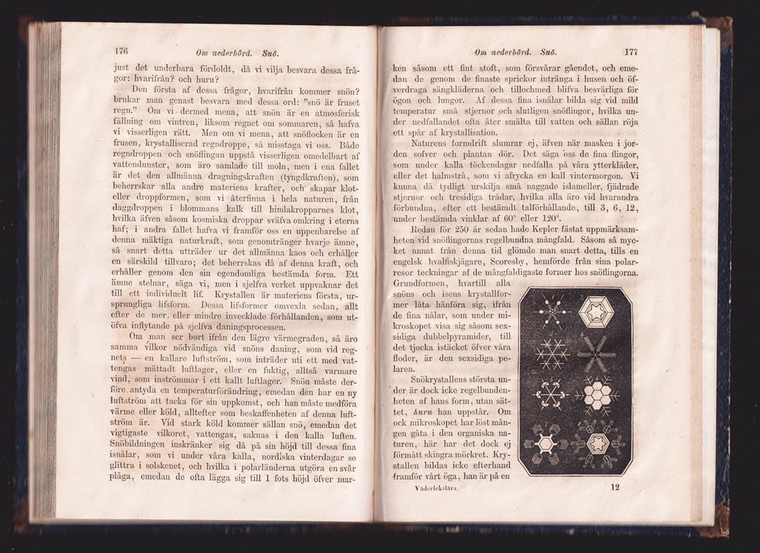 Tullius Hammargren : Väderleks-lärans naturvetenskapliga grunder jemte förklaring öfver de märkvärdigaste företeelser i luftkretsen