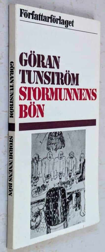 Tunström, Göran ; Cronqvist, Lena : Stormunnens bön