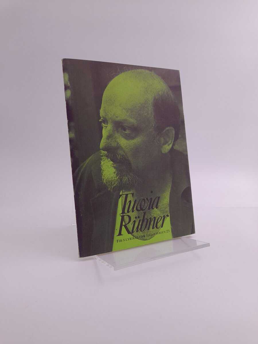 Tuwia Rübner : Dikter