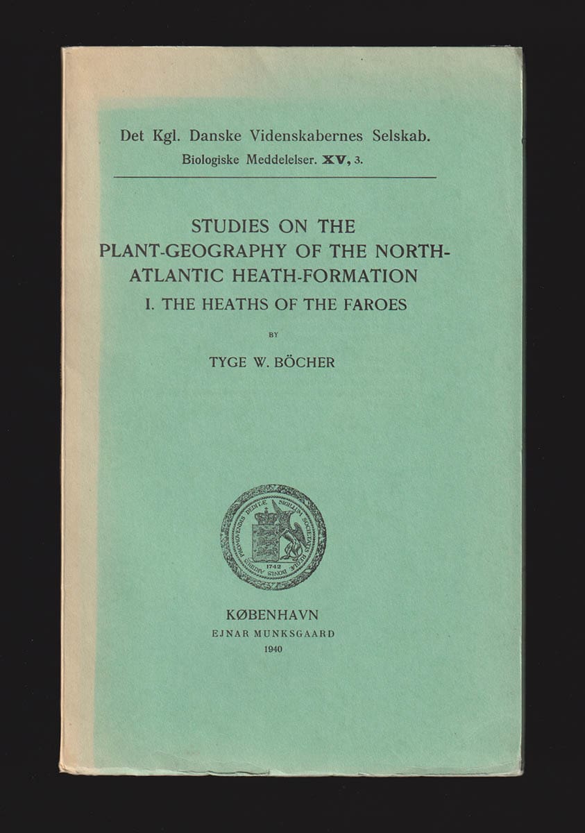 Tyge W. Böcher : Studies on the plant-geography of the North-Atlantic heath formation. I (av II). The heaths of the Faroes