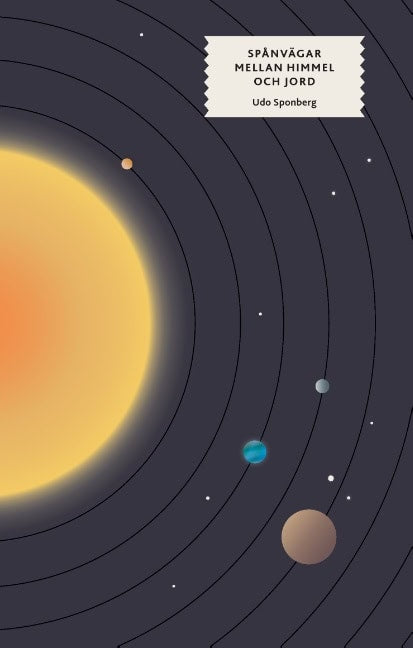 Udo Sponberg : Spånvägar mellan himmel och jord