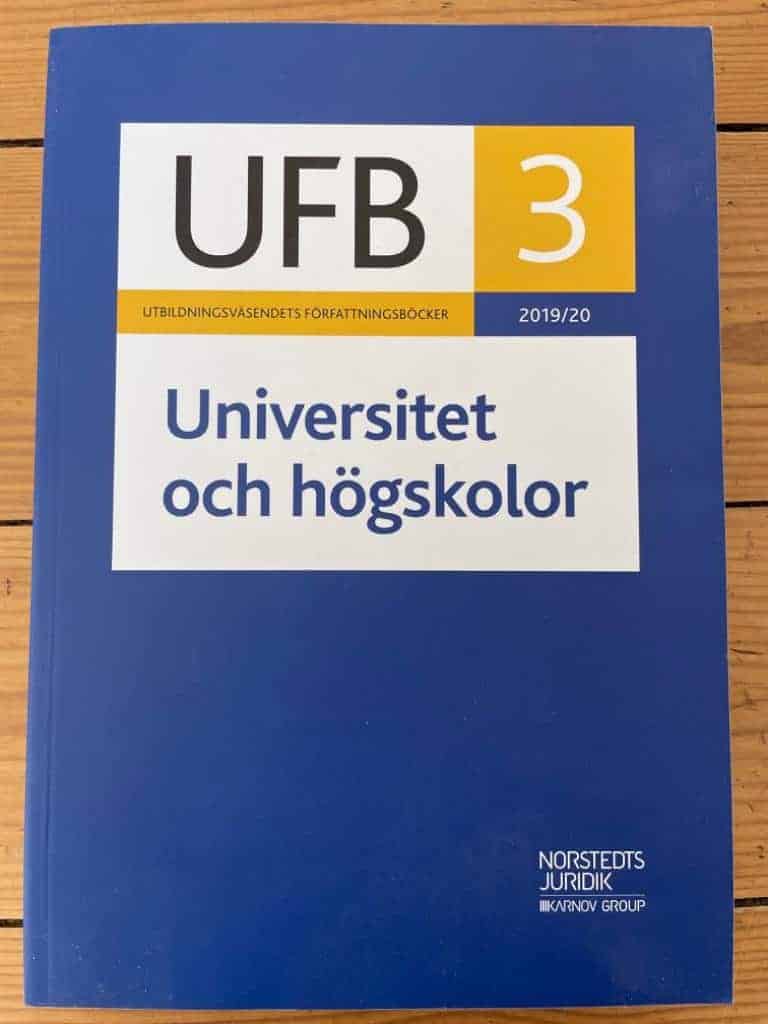 UFB 3 Universitet och högskolor 2019 / 20