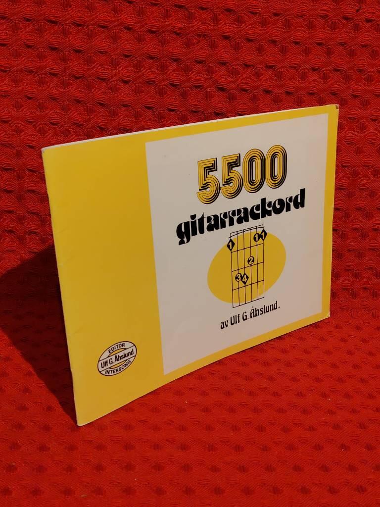 Ulf G. Åhslund : 5500 Gitarrackord
