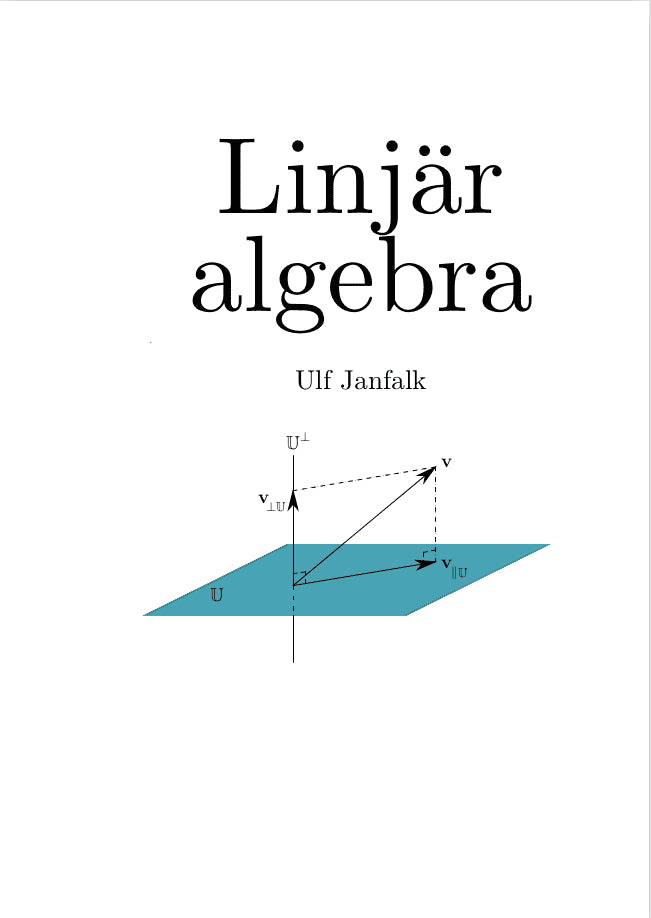 Ulf Janfalk : Linjär algebra