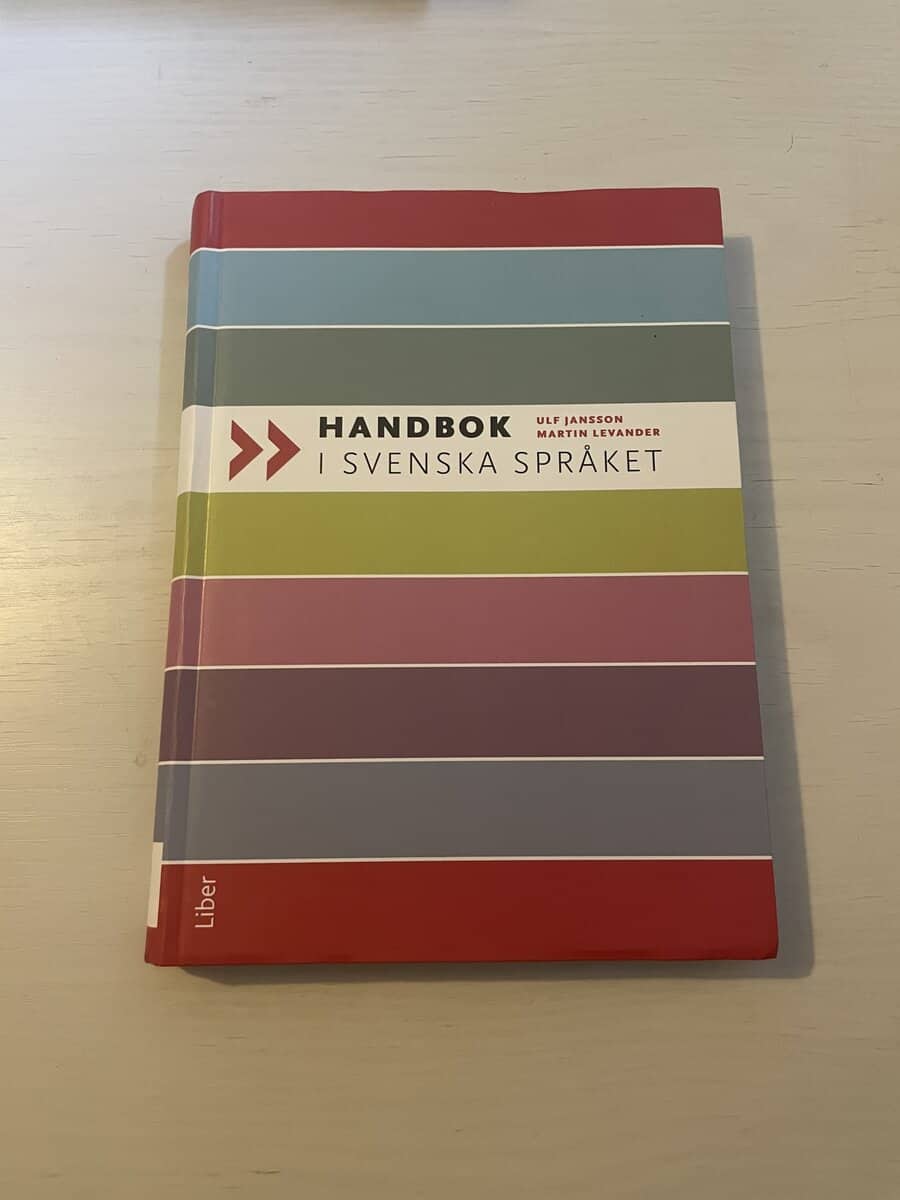 Ulf Jansson : Handbok i svenska språket
