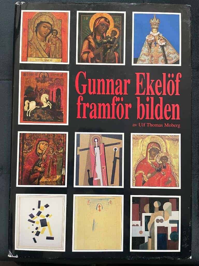 Ulf Thomas Moberg : Gunnar Ekelöf framför bilden