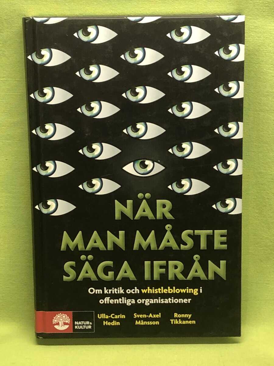 Ulla-Carin Hedin : När man måste säga ifrån