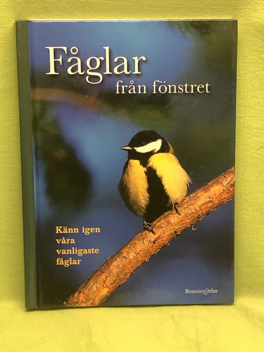 Ulla Hemberg : Fåglar från fönstret. Känn igen våra vanligaste fåglar.