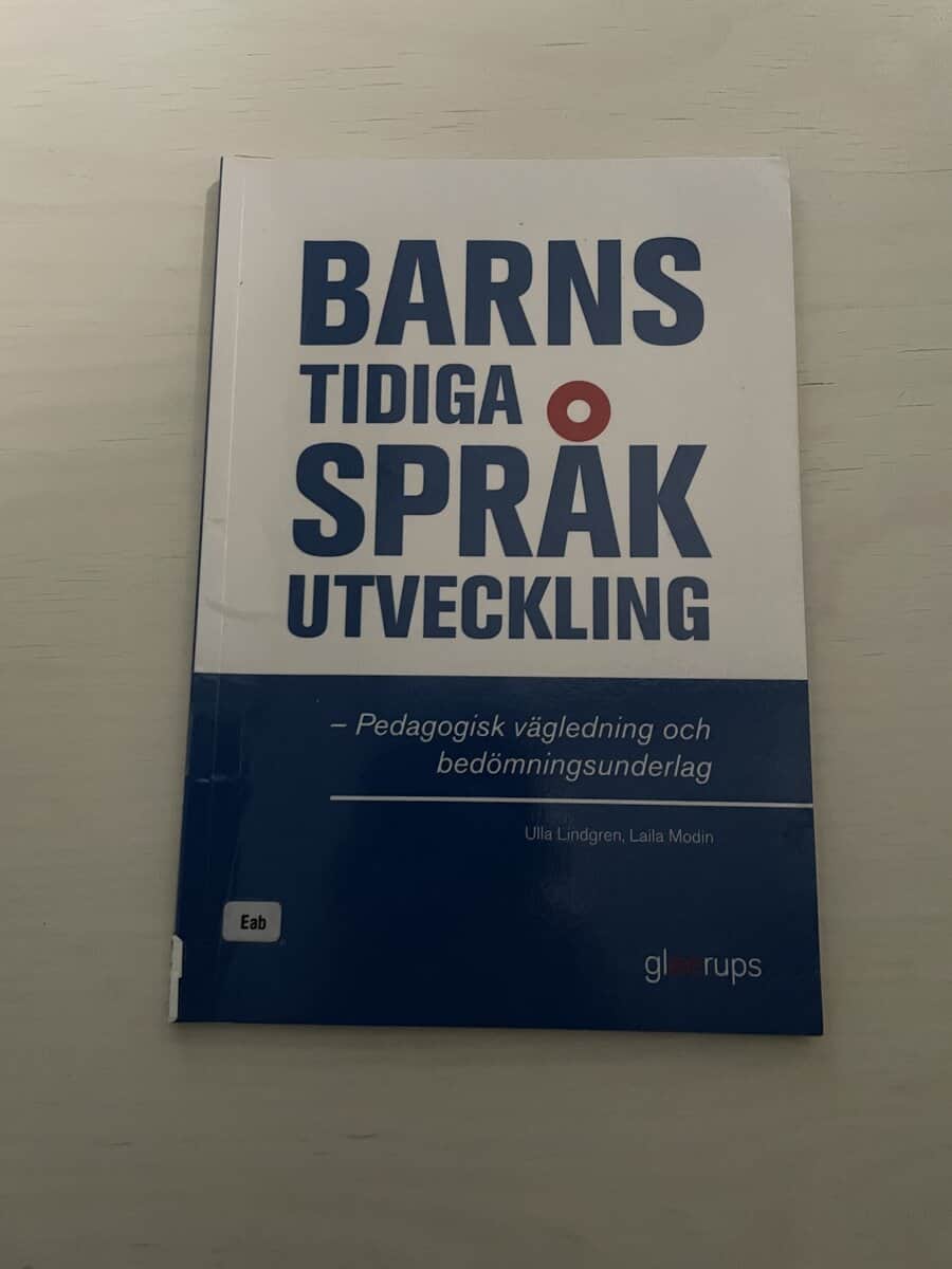Ulla Lindgren : Barns tidiga språkutveckling