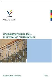 Utbildningsvetenskap 2005