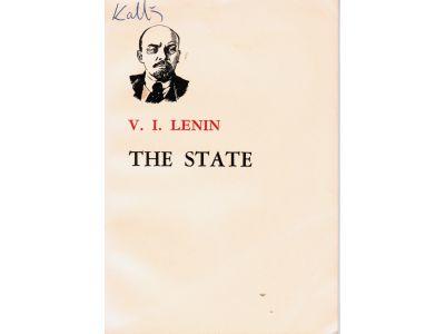 V. I. Lenin : The state. A lecture delivered at the Sverdlov University