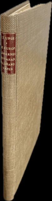 V. T. Unge : Öfversigt af de europeiska härarnes nu varande eldhandvapen - Utarbetad inom generalstabens militärstatistiska afdelning.