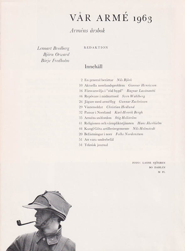 Vår armé 1963. Arméns årsbok
