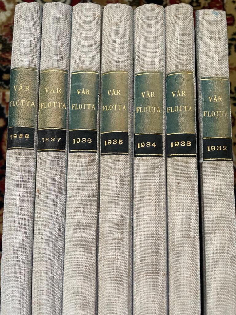 Vår Flotta - Årgångar 1932-1938
