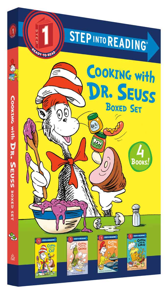Various : Cooking with Dr. Seuss Step into Reading 4-Book Boxed Set