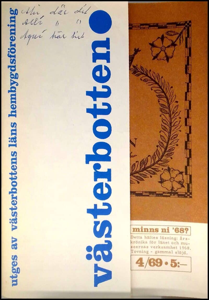 Västerbotten : 1969 / 4