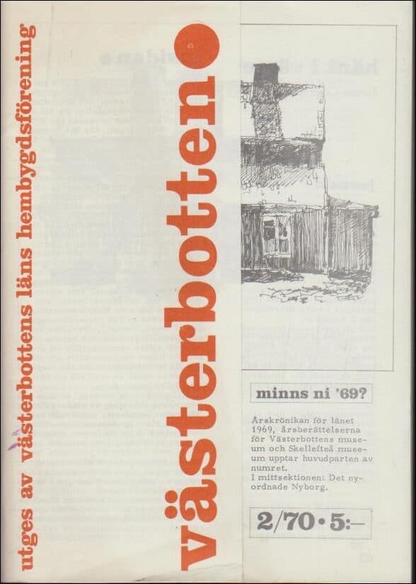 Västerbotten : 1970 / 2