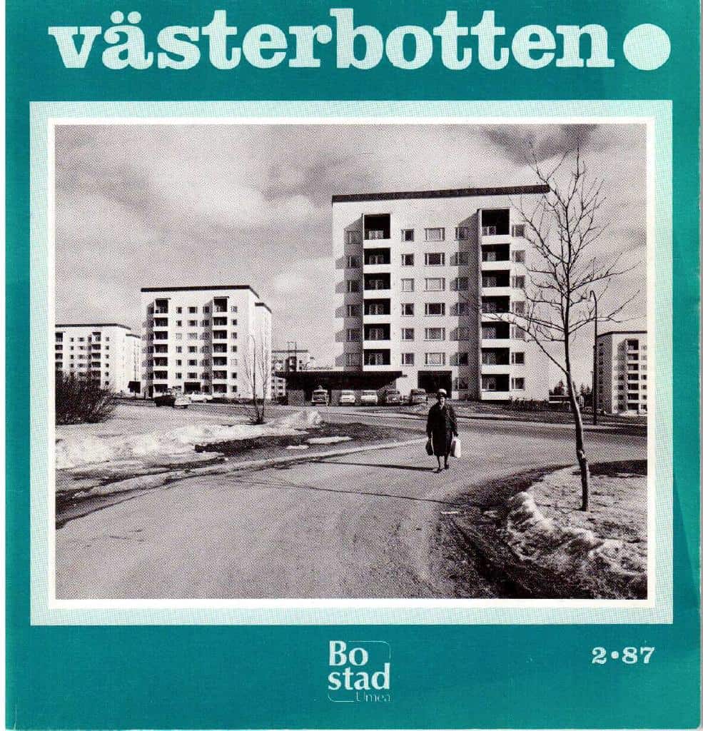 Västerbotten 2/87. Bostad Umeå