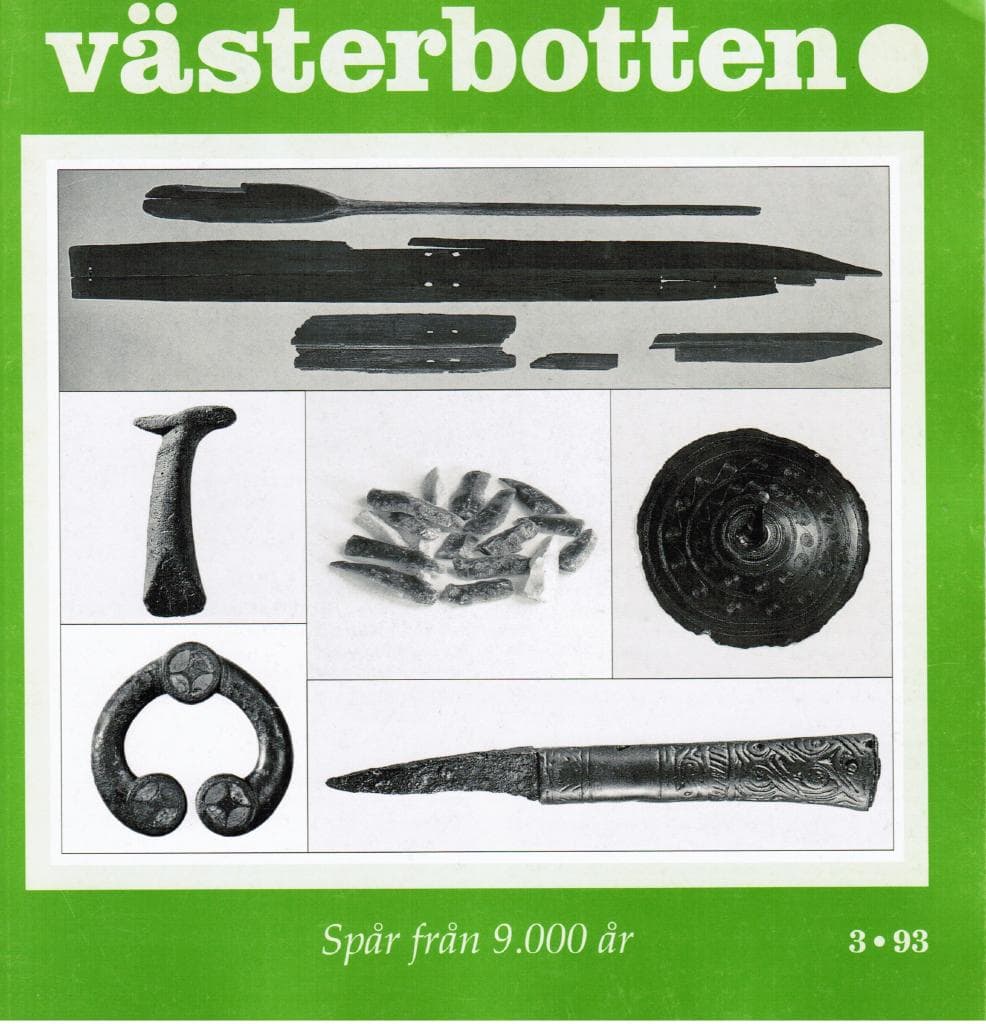 Västerbotten 3/93. Spår från 9000 år