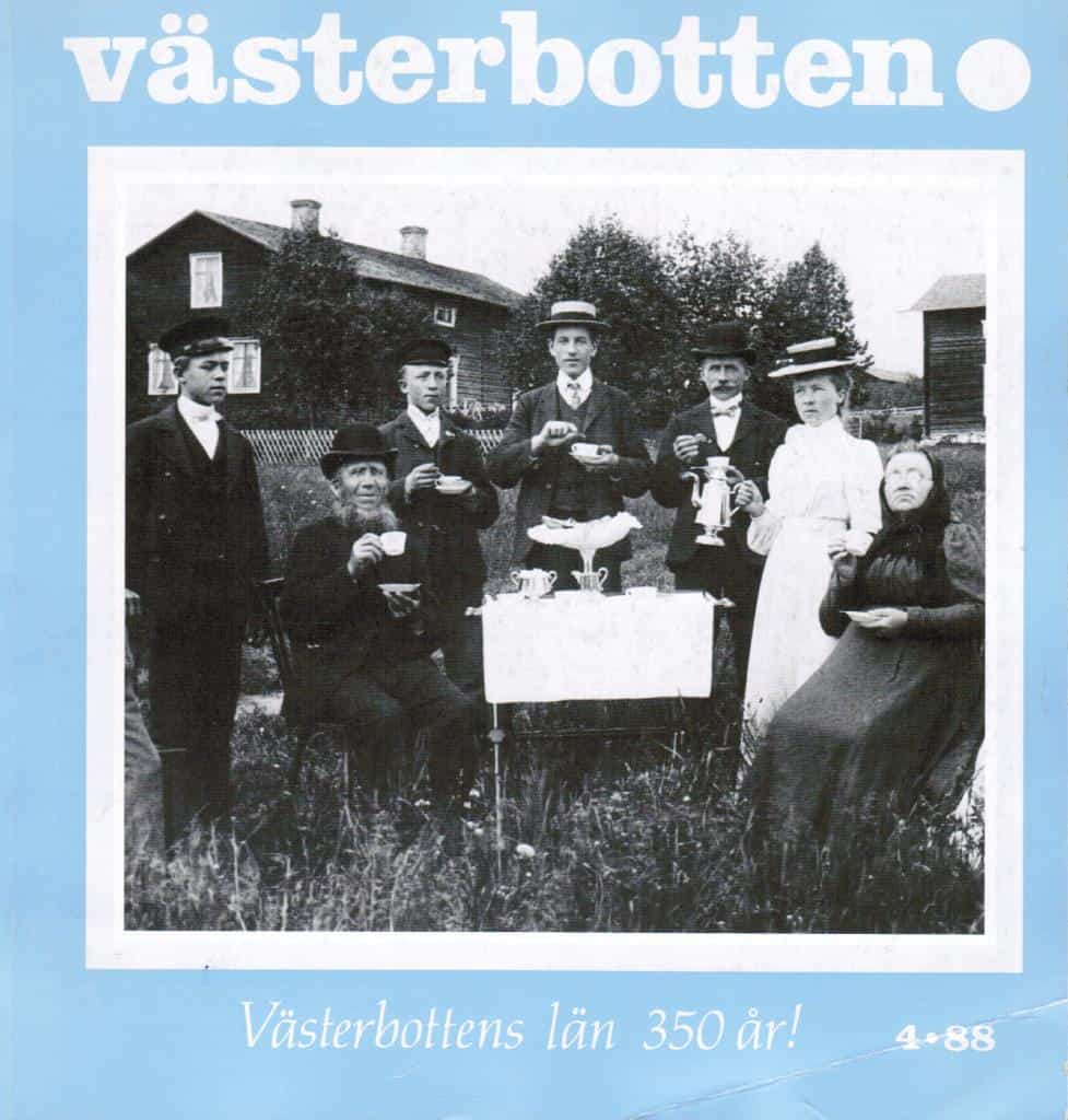 Västerbotten 4/88. Västerbottens län 350 år!