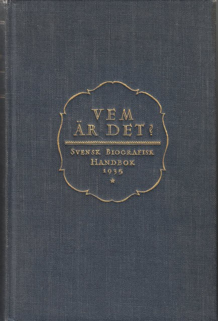 Vem är det? Svensk biografisk handbok 1935