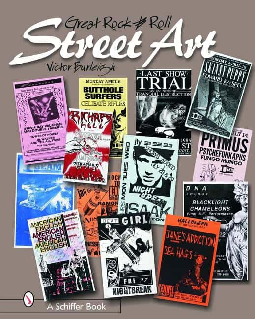 Victor Burleigh : Great Rock & Roll Street Art