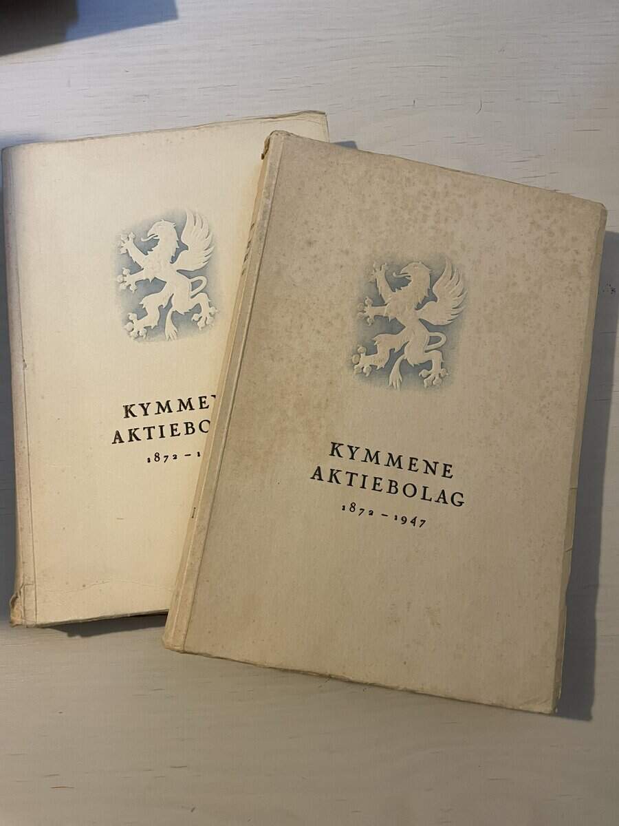 Victor Hoving : Kymmene aktiebolag 1872-1947 del I-II (1-2)