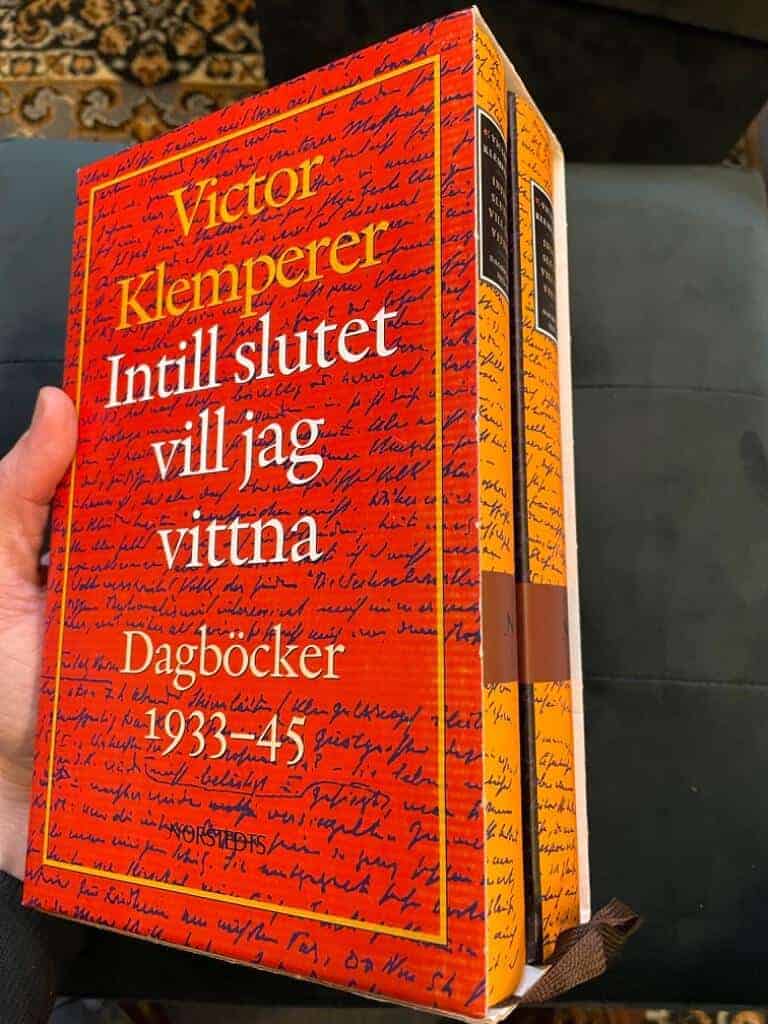 Victor Klemperer : Intill slutet vill jag vittna 1-2