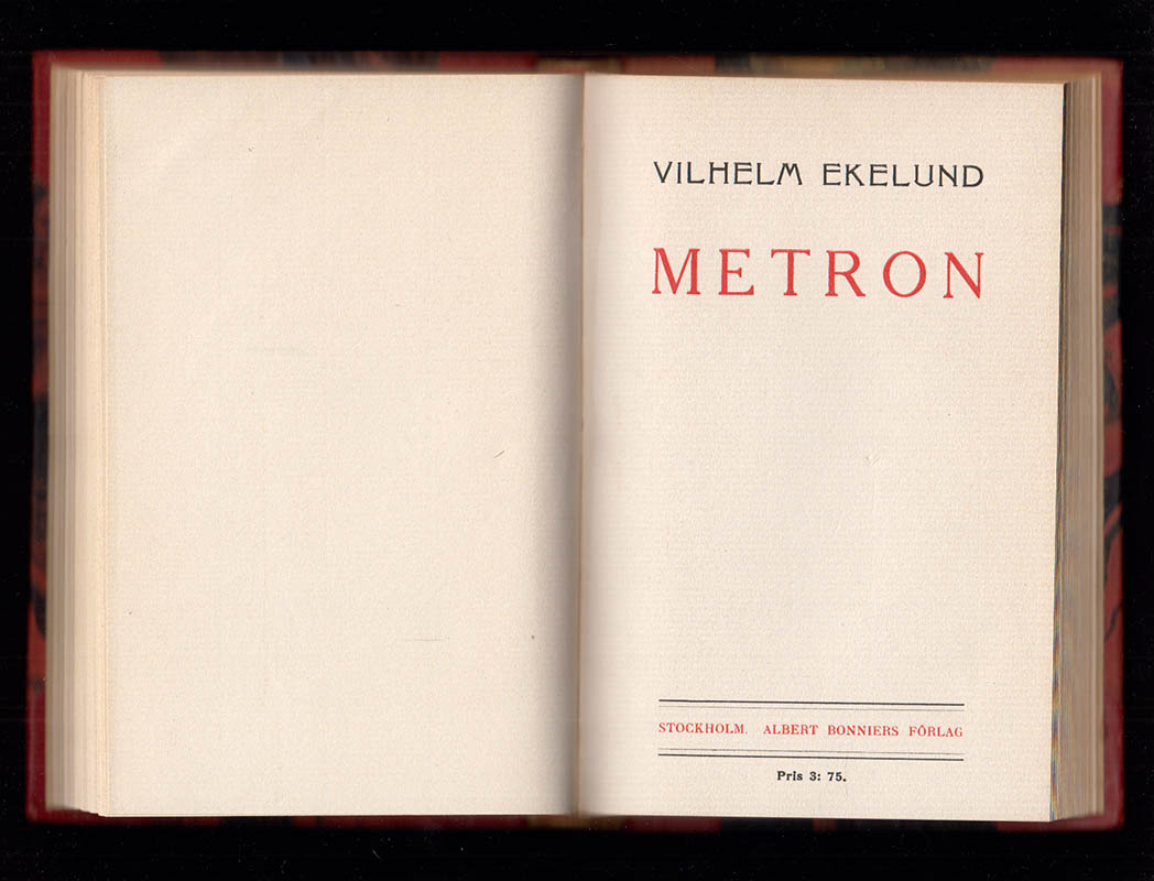 Vilhelm Ekelund : Nordiskt och klassiskt