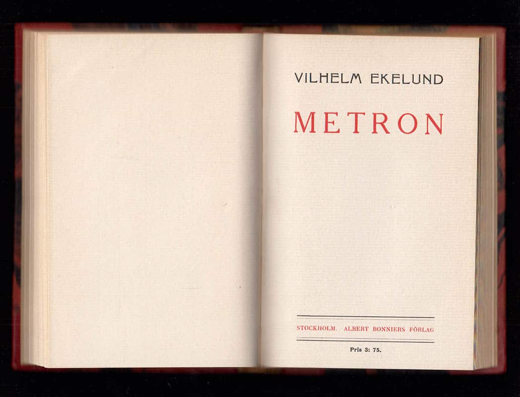 Vilhelm Ekelund : Nordiskt och klassiskt