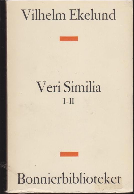 Vilhelm Ekelund : Veri Similia